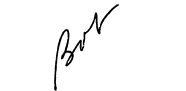 Bob Bartley Signature