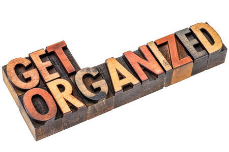 Getting Organized – Tips on Getting Organized