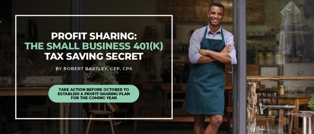 CTA image: profit sharing: the small business 401(k) tax saving secret