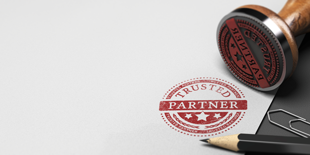 trusted partner stamp